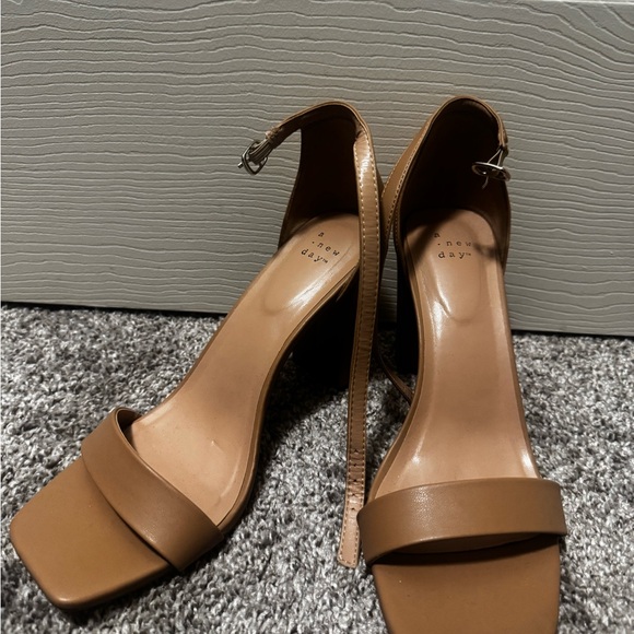a new day Shoes - A New Day Women's Brown Heeled Sandals